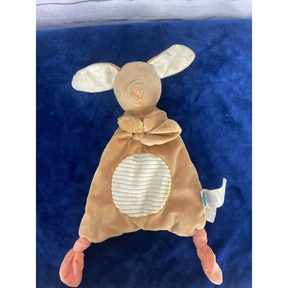 Leika Mary Meyer Corp‎ Plush Rabbit Bunny Brown Soft Baby Child Lovey - Picture 4 of 6